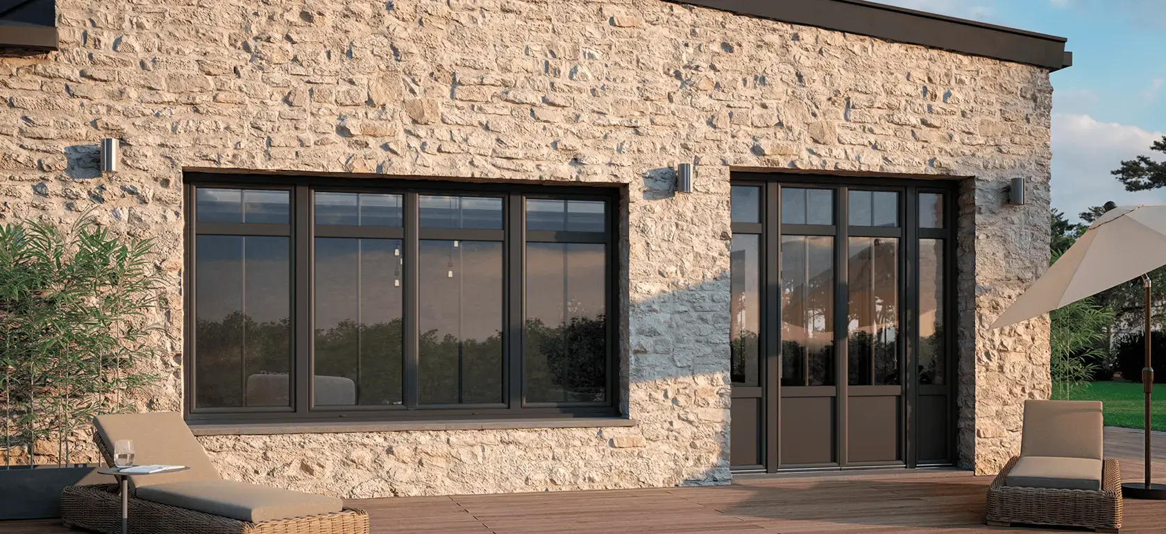 Votre partenaire Arcades et Baies MG MENUISERIES à Chartres Fabricant installateur de fenêtres, portes et volets bois, pvc, alu